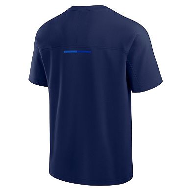 Unisex Fanatics Navy Dallas Cowboys Elements Flex Tri-Blend T-Shirt