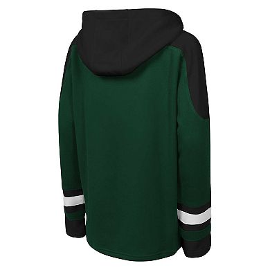 Youth Green Minnesota Wild Ageless Must Have Home V-Neck Pullover Hoodie