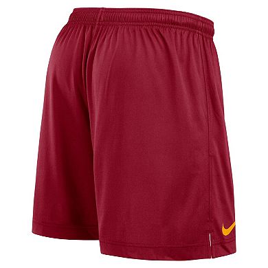 Men's Nike White/Cardinal USC Trojans Primetime Reversible Performance Shorts