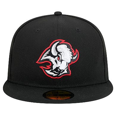 Men's New Era Black Buffalo Sabres Core 59FIFTY Fitted Hat