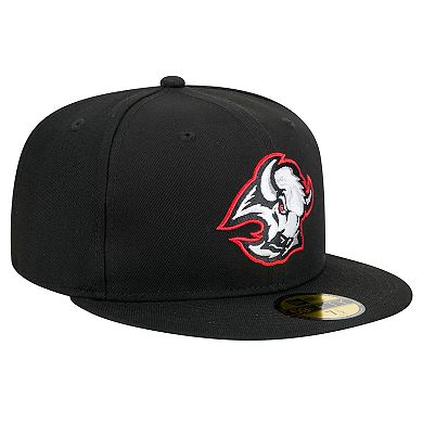 Men's New Era Black Buffalo Sabres Core 59FIFTY Fitted Hat