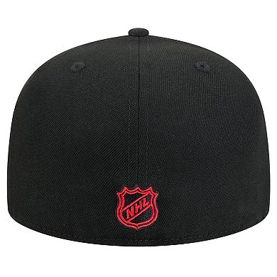 Men's New Era Black Buffalo Sabres Core 59FIFTY Fitted Hat