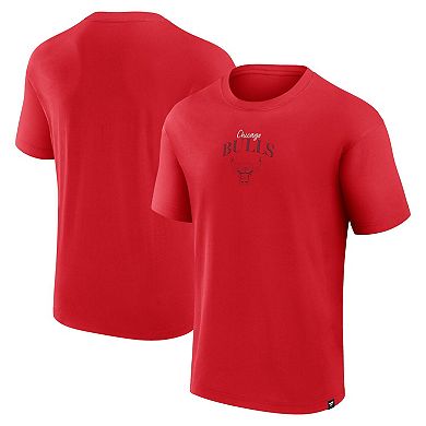 Men's Fanatics Red Chicago Bulls Crossover Collection Full Court Press T-Shirt
