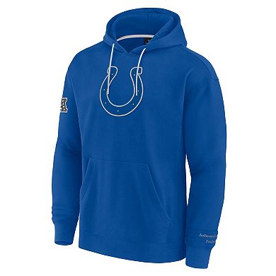 Men's Fanatics Royal Indianapolis Colts Elements Pace Fleece Pullover Hoodie