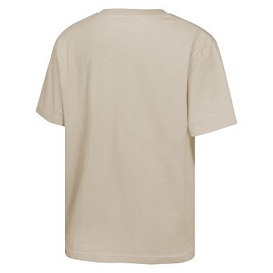 Youth Tan Michigan Wolverines News Flash T-Shirt
