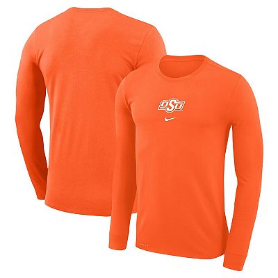 Men's Nike Orange Oklahoma State Cowboys Basketball Shootaround