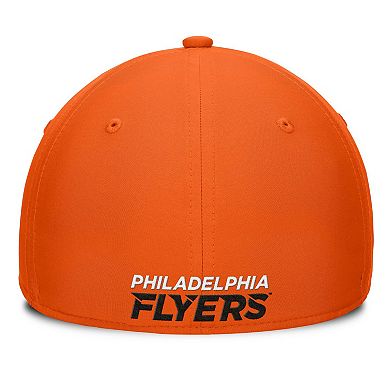 Men's Fanatics Orange Philadelphia Flyers Core Primary Logo Flex Hat