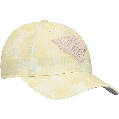 Women's New Era Cream Jacksonville Jaguars Frond 9TWENTY Adjustable Hat