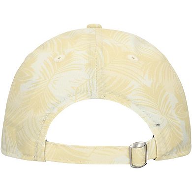 Women's New Era Cream Jacksonville Jaguars Frond 9TWENTY Adjustable Hat