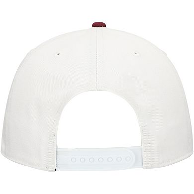 Men's '47 White Virginia Tech Hokies Gridiron Clean Up Adjustable Hat