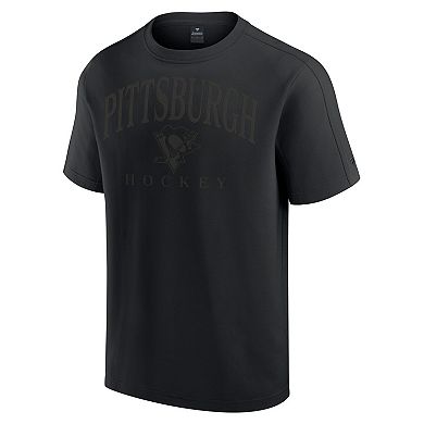 Men's Fanatics Black Pittsburgh Penguins Elements Flex Tri-Blend T-Shirt