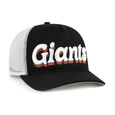 Women's '47 Black San Francisco Giants Biloxi Hitch Adjustable Hat