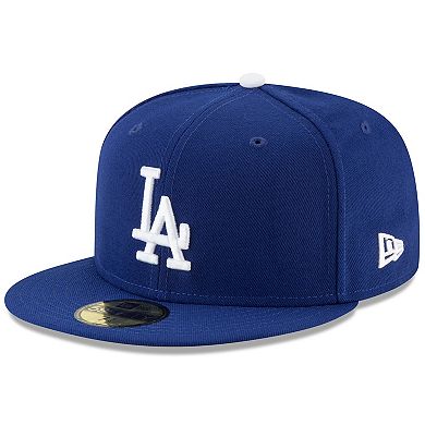 Men's New Era Royal Los Angeles Dodgers 2024 World Series Champions Side Patch 59FIFTY Fitted Hat