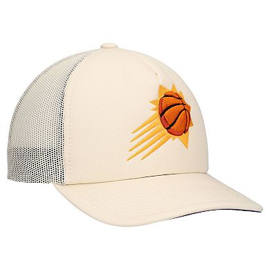 Men's Mitchell & Ness Cream Phoenix Suns Trucker Adjustable Hat