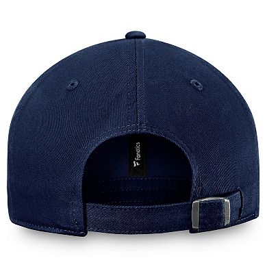 Men's Fanatics Deep Sea Blue Seattle Kraken Core Primary Logo Adjustable Hat