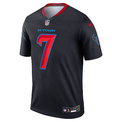 Men's Nike C.J. Stroud Navy Houston Texans 2nd Alternate Legend Player Performance Top