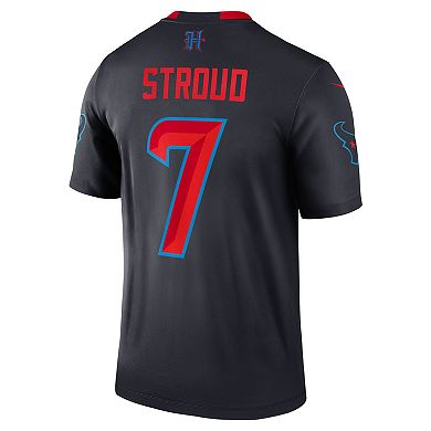 Men's Nike C.J. Stroud Navy Houston Texans 2nd Alternate Legend Player Performance Top