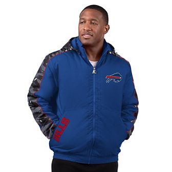 Men's Starter Royal Buffalo Bills Thursday Night Gridiron Full-Zip Jacket