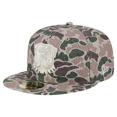 Men's New Era Cleveland Browns Geo Camo 59FIFTY Fitted Hat