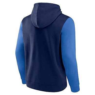 Men's Navy Winnipeg Jets Deliver Fleece Pullover Hoodie