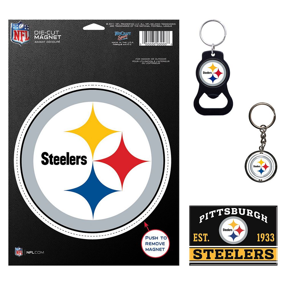 WinCraft NFL Pittsburgh Steelers - Bandiera da giardino su 2