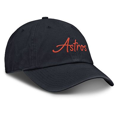 Women's Nike Navy Houston Astros Cooperstown Club Script Adjustable Hat