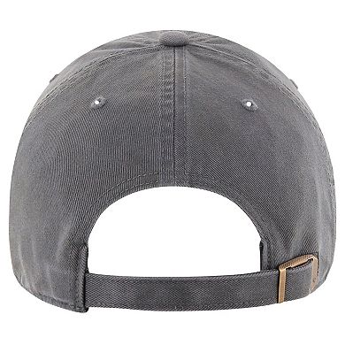 Men's '47 Charcoal Philadelphia Eagles Clean Up Legacy Adjustable Hat