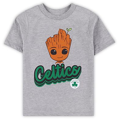 Preschool Boston Celtics Two-Piece Guardians Of The Galaxy T-Shirt Set