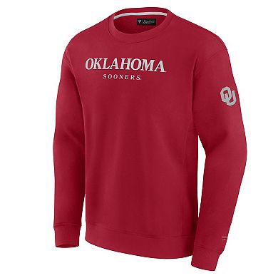 Men's Fanatics Crimson Oklahoma Sooners Unlimited Pullover Sweatshirt