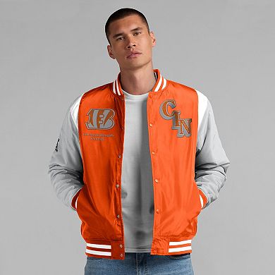 Unisex Fanatics Orange Cincinnati Bengals Elements Elite Full-Snap Jacket