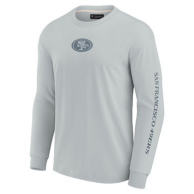 Unisex Fanatics Gray San Francisco 49ers Elements Strive Long Sleeve T-Shirt