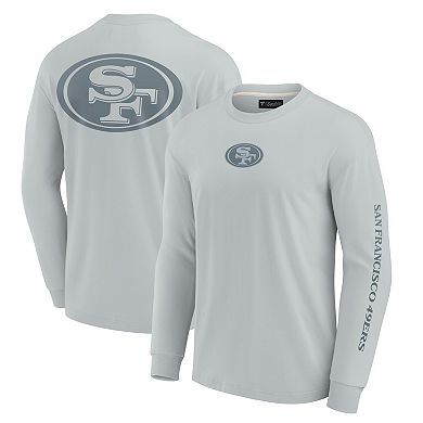 Unisex Fanatics Gray San Francisco 49ers Elements Strive Long Sleeve T-Shirt