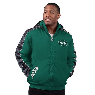 Men's Starter Green New York Jets Thursday Night Gridiron Full-Zip Jacket