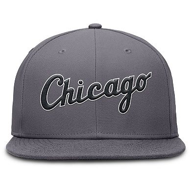 Men's Nike Gray Chicago White Sox Performance True Fitted Hat