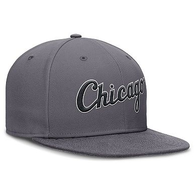 Men's Nike Gray Chicago White Sox Performance True Fitted Hat