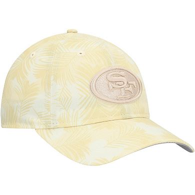 Women's New Era Cream San Francisco 49ers Frond 9TWENTY Adjustable Hat