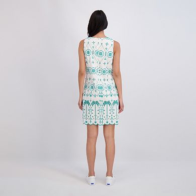 Women's London Times Embroidered Shift Dress