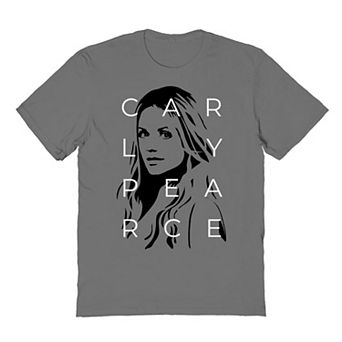 Men's Carly Pierce Face Graphic Tee