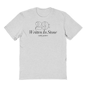 Men's Carly Pierce 29 Written In Stone Graphic Tee