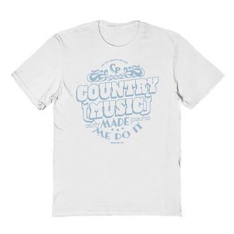 Men's Carly Pierce Retro Lyric Graphic Tee