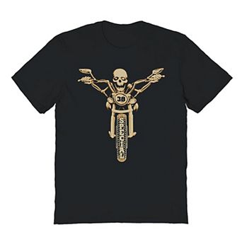 Men's 38 Special Skeleton On Bike Graphic Tee