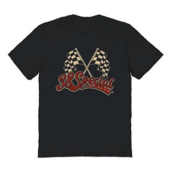 Men's 38 Special Checkered Flags Graphic Tee