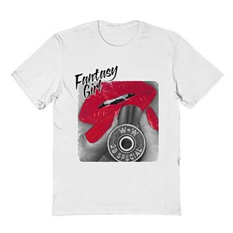 Men's 38 Special Gray And Green Logo Graphic Tee