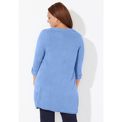 Catherines Women's Plus Size Cashmiracle Cardigan