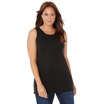 Catherines Women's Plus Size Cashmiracle Shell