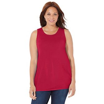 Catherines Women's Plus Size Cashmiracle Shell
