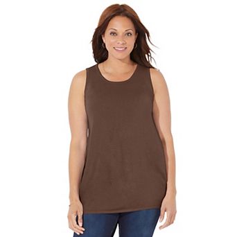 Catherines Women's Plus Size Cashmiracle; Shell