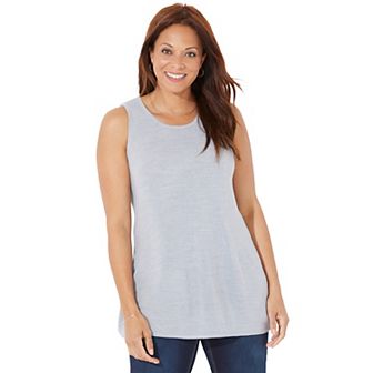 Catherines Women's Plus Size Cashmiracle Shell