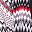 Black Red Fair Isle