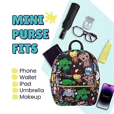 Marvel Kawaii Avengers Mini Backpack display picture 1
